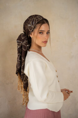 ⁦ארבל- חום- ריבוע⁩ – תמונה ⁦2⁩