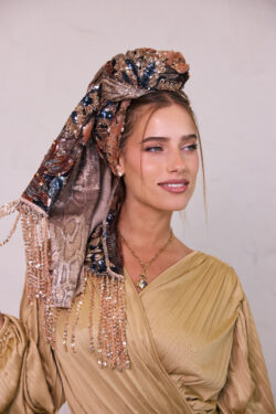 ⁦מטפחת גאיה - לונג⁩ – תמונה ⁦4⁩