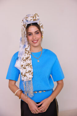 ⁦מטפחת אמבר - לונג⁩ – תמונה ⁦6⁩