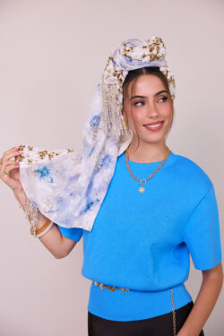 ⁦מטפחת אמבר - לונג⁩ – תמונה ⁦4⁩