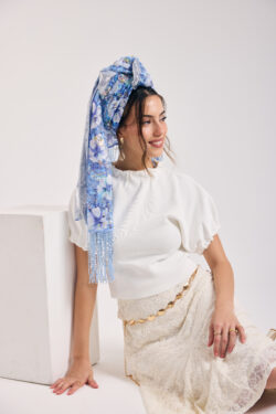 ⁦מטפחת ניצנה- לונג⁩ – תמונה ⁦5⁩